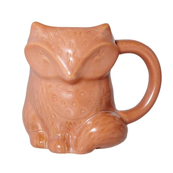 Threshold Fox Mug 11oz Stoneware Coffee Tea Cup Mug Fall Autumn - Picture 1 of 8